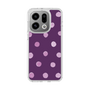 Slim Protection Case［ Watercolor Dots Retro Color - Purple ］