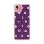 Slim Protection Case［ Watercolor Dots Retro Color - Purple ］