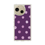Slim Protection Case［ Watercolor Dots Retro Color - Purple ］