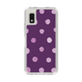 Slim Protection Case［ Watercolor Dots Retro Color - Purple ］
