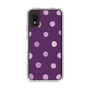 Slim Protection Case［ Watercolor Dots Retro Color - Purple ］