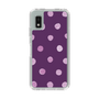 Slim Protection Case［ Watercolor Dots Retro Color - Purple ］