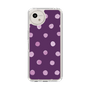 Slim Protection Case［ Watercolor Dots Retro Color - Purple ］