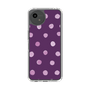 Slim Protection Case［ Watercolor Dots Retro Color - Purple ］