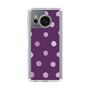 Slim Protection Case［ Watercolor Dots Retro Color - Purple ］