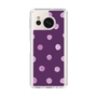 Slim Protection Case［ Watercolor Dots Retro Color - Purple ］