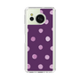 Slim Protection Case［ Watercolor Dots Retro Color - Purple ］