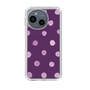 Slim Protection Case［ Watercolor Dots Retro Color - Purple ］