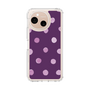 Slim Protection Case［ Watercolor Dots Retro Color - Purple ］