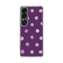 Slim Protection Case［ Watercolor Dots Retro Color - Purple ］