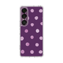 Slim Protection Case［ Watercolor Dots Retro Color - Purple ］