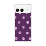 Slim Protection Case［ Watercolor Dots Retro Color - Purple ］