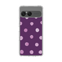 Slim Protection Case［ Watercolor Dots Retro Color - Purple ］