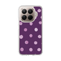 Slim Protection Case［ Watercolor Dots Retro Color - Purple ］