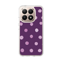 Slim Protection Case［ Watercolor Dots Retro Color - Purple ］