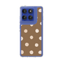 Slim Protection Case［ Watercolor Dots Retro Color - Brown ］