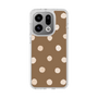 Slim Protection Case［ Watercolor Dots Retro Color - Brown ］