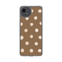 Slim Protection Case［ Watercolor Dots Retro Color - Brown ］