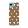 Slim Protection Case［ Watercolor Dots Retro Color - Brown ］