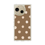 Slim Protection Case［ Watercolor Dots Retro Color - Brown ］
