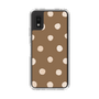 Slim Protection Case［ Watercolor Dots Retro Color - Brown ］