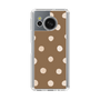 Slim Protection Case［ Watercolor Dots Retro Color - Brown ］