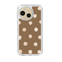 Slim Protection Case［ Watercolor Dots Retro Color - Brown ］
