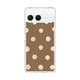 Slim Protection Case［ Watercolor Dots Retro Color - Brown ］