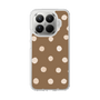 Slim Protection Case［ Watercolor Dots Retro Color - Brown ］