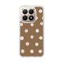 Slim Protection Case［ Watercolor Dots Retro Color - Brown ］