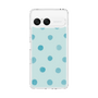 Slim Protection Case［ Watercolor Dots Retro Color - Light Blue ］