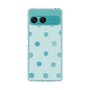 Slim Protection Case［ Watercolor Dots Retro Color - Light Blue ］