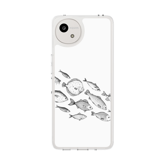 Slim Protection Case［ Coexist No.2 - White ］