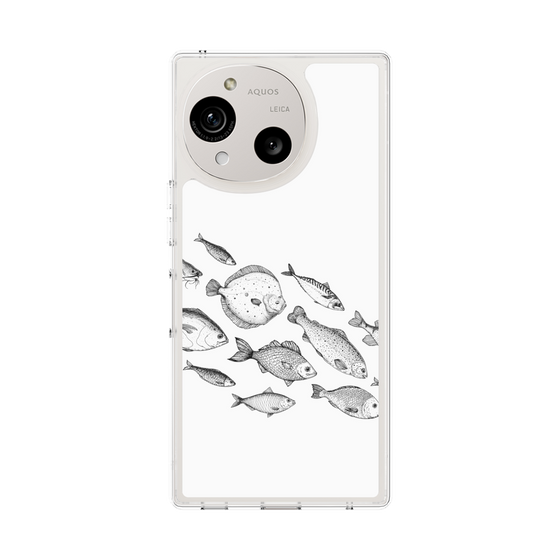 Slim Protection Case［ Coexist No.2 - White ］