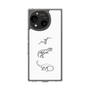 Slim Protection Case［ Dinosaurs No.1 - White ］