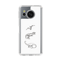 Slim Protection Case［ Dinosaurs No.1 - White ］