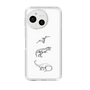 Slim Protection Case［ Dinosaurs No.1 - White ］