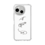 Slim Protection Case［ Dinosaurs No.1 - White ］