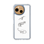 Slim Protection Case［ Dinosaurs No.1 - White ］