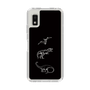 Slim Protection Case［ Dinosaurs No.1 - Black ］