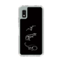 Slim Protection Case［ Dinosaurs No.1 - Black ］