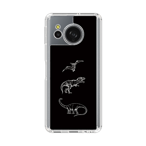 Slim Protection Case［ Dinosaurs No.1 - Black ］