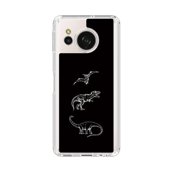 Slim Protection Case［ Dinosaurs No.1 - Black ］