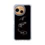 Slim Protection Case［ Dinosaurs No.1 - Black ］