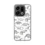 Slim Protection Case［ Dinosaurs No.2 - White ］