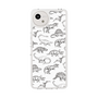 Slim Protection Case［ Dinosaurs No.2 - White ］
