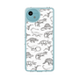 Slim Protection Case［ Dinosaurs No.2 - White ］