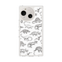 Slim Protection Case［ Dinosaurs No.2 - White ］