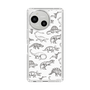 Slim Protection Case［ Dinosaurs No.2 - White ］