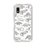 Slim Protection Case［ Dinosaurs No.2 - White ］